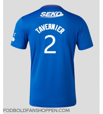 Rangers James Tavernier #2 Hjemmebanetrøje 2023-24 Kortærmet